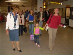 Annemiek en Billie vertrekken weer naar Tasmanie, 2006