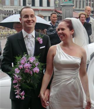 Linda en Danny getrouwd - juni 2012