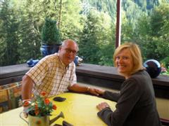 Wilma en Ronald zomervakantie St Anton 2009